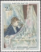 Monaco 1972 UNICEF/ Children/ Welfare/ Education/ UN/ Art/ Paintings 1v (n43805)