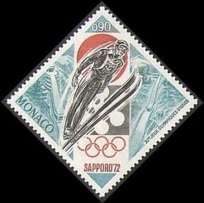 Monaco 1972 Winter  /  Olympics  /  Sports  /  Olympic Games  /  Ski-jump  /  Skiing 1v (n34767)