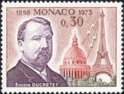 Monaco 1973 Eugene Ducretet/ Radio/ Communications/ Broadcasting/ Eiffel Tower/ Science 1v n39517e