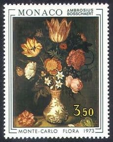 Monaco 1973 Flower Show  /  Flowers  /  Plants  /  Nature  /  Art  /  Paintings 1v (n38584)