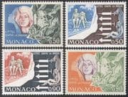 Monaco 1973 Medical/ Anti-Drugs/ Health/ Welfare/ Syringe/ Children 4v set (n41700)