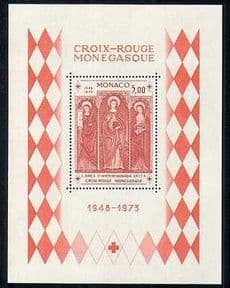 Monaco 1973 Red Cross  /  Medical  /  Welfare  /  Health m  /  s n27720