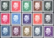 Monaco 1974-1978 Prince Rainier III/ Royalty/ Royal/ Definitives/ People 15v set (mc1160)