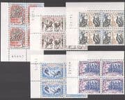 Monaco 1978 Circus / Lions / Horses / Monkeys / Animals / Animation 5v set x blks (n37693)