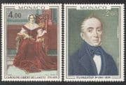 Monaco 1978 Prince / Princess / Royalty / Royal / Art / Paintings / People 2v set (n39103)