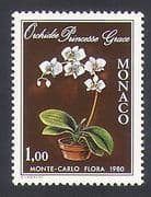 Monaco 1979 Flowers / Plants / Nature / Orchids 1v (n343557)