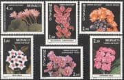 Monaco 1981 Exotic Plants/ Cacti/ Cactus/ Succulents/ Flowers/ Nature 6v set (n43036)