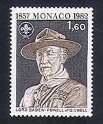 Monaco 1982 Baden-Powell / Scouts / Scouting / Leisure / Youth / People 1v (n33842)