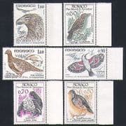 Monaco 1982 Birds / Eagle / Raptors / Nature / Park / Conservation 6v set (n32804)