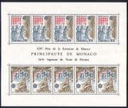 Monaco 1982 Europa / Fortress / Treaty / Animation sht n32334