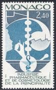 Monaco 1984 Medical/ Health/ Cosmetics/ Pharmaceutical/ Science/ Equipment 1v (n43186)