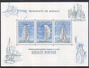 Monaco 1985 Catamaran / Yachts / Sailing / Sports / Boats / Transport 3v m / s (n36263)