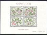 Monaco 1986 Strawberry / Flowers / Fruit / Trees / Plants / Nature / Seasons 4v m / s (n36645)