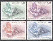 Monaco 1987 Butterflies / Insects / Nature / StampEx / Animation 4v set (n39100)