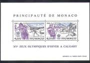 Monaco 1988 Olympic Games / Olympics / Sports / Skiing / Shooting / Biathlon m / s (n36674)