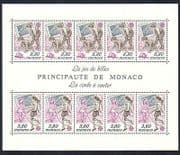 Monaco 1989 Europa / Children's Games / Animation 10v sht (n33764)