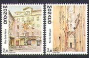 Monaco 1989 Old Monaco / Buildings / Architecture / History / Heritage 2v set (n37841)