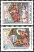 Monaco 1989 Red Cross/ Medical/ Health/ Welfare/ St Devote 2v set (n31467)
