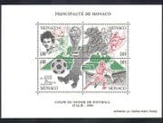 Monaco 1990 Football / World Cup / Italy / WC / Sport / Games / Soccer 4v m / s (n36663)