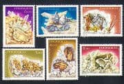 Monaco 1990 Minerals / Crystals / Rocks / Geology / Mining / Gems / Mercantour 6v set n33374