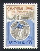 Monaco 1990 Petanque / Sports / Games / Animation 1v (n34769)