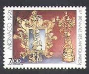 Monaco 1992 Art / Design / Antiques / Mirror / Candelabra / Craft 1v (n38080)