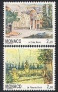 Monaco 1992 Old Monaco / Buildings / Architecture / History / Heritage 2v set (n39299)