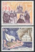 Monaco 1992 Red Cross/ Medical/ Health/ Welfare/ St Devote/ Boat/ Flames/ Fire/ Transport 2v set (n40236)