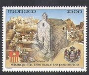Monaco 1992 Royal Titles / Church / Buildings / Architecture / Coat of Arms 1v (n38078)