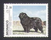 Monaco 1993 Newfoundland / Dogs / Animals / Nature / Pets 1v n34721