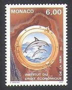 Monaco 1994 Dolphins / Nature / Marine / Wildlife / Rights of the Sea / Animals 1v n37951