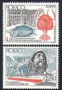 Monaco 1994 Europa / Fish / Marine / Nature / Ship / Royalty / Science / Building 2v (n34423)