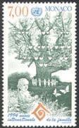 Monaco 1994 IYF/ International Year of Family/ Children/ Tree/ Hearts/ Butterfly 1v n42061