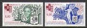 Monaco 1994 Red Cross / Women / AIDS / Cancer / Medical / Health / Welfare 2v set (n20384)