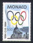 Monaco 1994 Sports / Olympics / Olympic Games / IOC 1v (n35169)