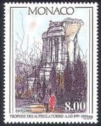 Monaco 1995 Augustus Monument / Building / Architecture / History / Art 1v (n39995)