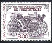 Monaco 1995 Cars/ Motoring/ Transport/ Motors/ Tyres/ Inventions 1v (n30570)