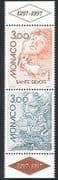 Monaco 1997 Europa / Tales / Myths / Legends / St Devote / Hercules 2v set pr (n40242)