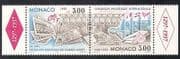 Monaco 1997 Palace / StampEx / Buildings / Architecture / Philately 2v s-t pr (n39297)