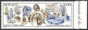 Monaco 1997 Prince Albert  /  Royalty  /  People  /  Fish  /  Sailing  /  Buildings 1v (n40766)