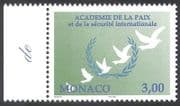 Monaco 1998 Academy of Peace / Doves / Birds / Laurel / Nature / Animation 1v (n40509)