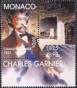 Monaco 1998 Charles Garnier/ Architects/ Buildings/ Theatre/ Dance/ Singing 1v n43729