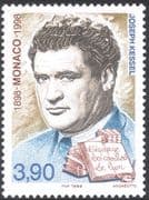 Monaco 1998 Joseph Kessel/ Writers/ Books/ Literature/ People 1v (n43547)