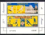 Monaco 1999 Football / Boxing / Handball / Athletics / Sports / Soccer / Buildings 2v n38401
