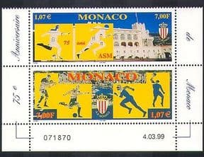 Monaco 1999 Football  /  Boxing  /  Handball  /  Athletics  /  Sports  /  Soccer  /  Buildings 2v n38401