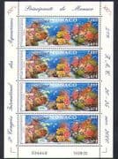 Monaco 2000 Aquarium / Fish / Coral / Nature / Wildlife / Congress 4v shtlt (n38188)