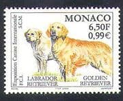 Monaco 2000 Labrador / Retriever / Dogs / Dog Show / Nature / Animals 1v (n38313)