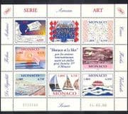 Monaco 2000 Monaco and Sea / Modern Art / Paintings / Contemporary / Artists sht n38191