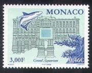Monaco 2000 Shark / Marine / Aquarium / Fish / Buildings / Architecture 1v (n39236)