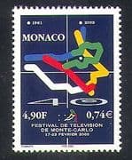 Monaco 2000 Television / Festival / Emblem / Broadcasting / Entertainment 1v (n38310)